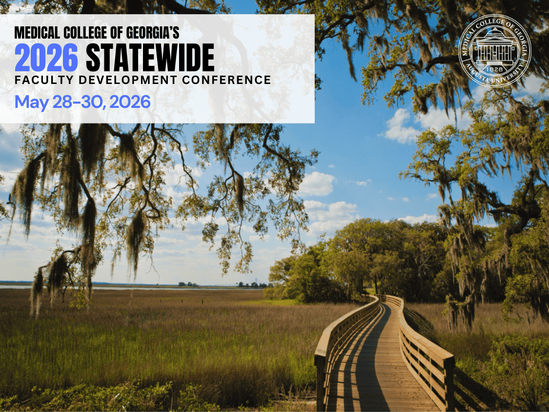MCG Statewide Faculty Development Conference 2026 Banner